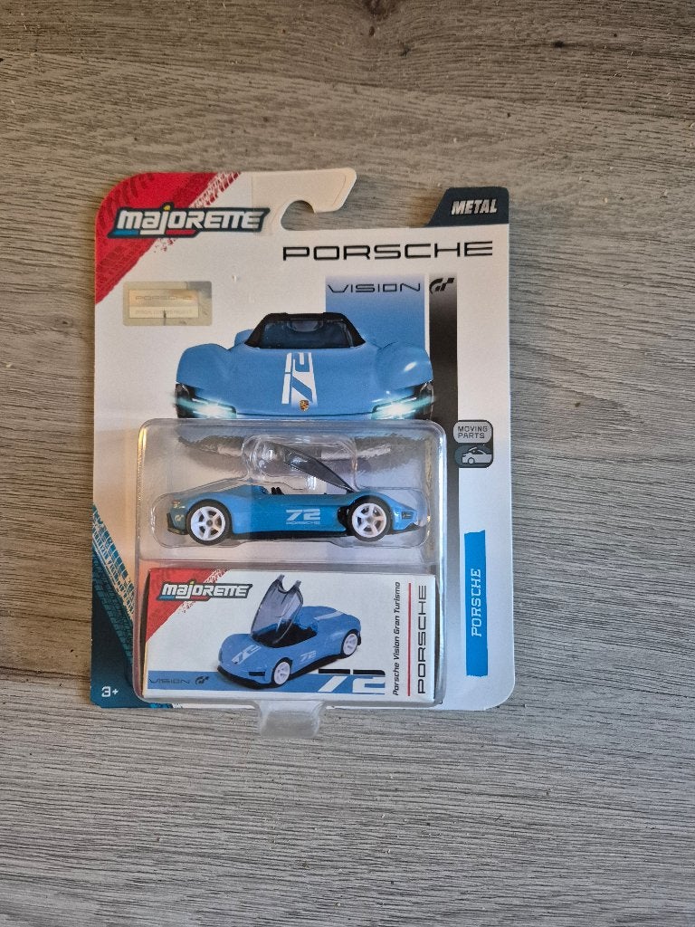 majorette porsche vision gran turismo moving parts, Ophalen of Verzenden, Nieuw, Auto
