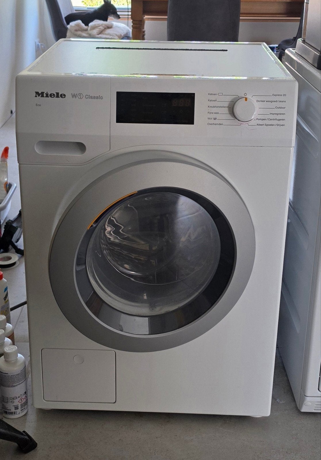 Miele WDB030 WCS1 Classic Wasmachine, Ophalen, Gebruikt, 85 tot 90 cm, 1200 tot 1600 toeren