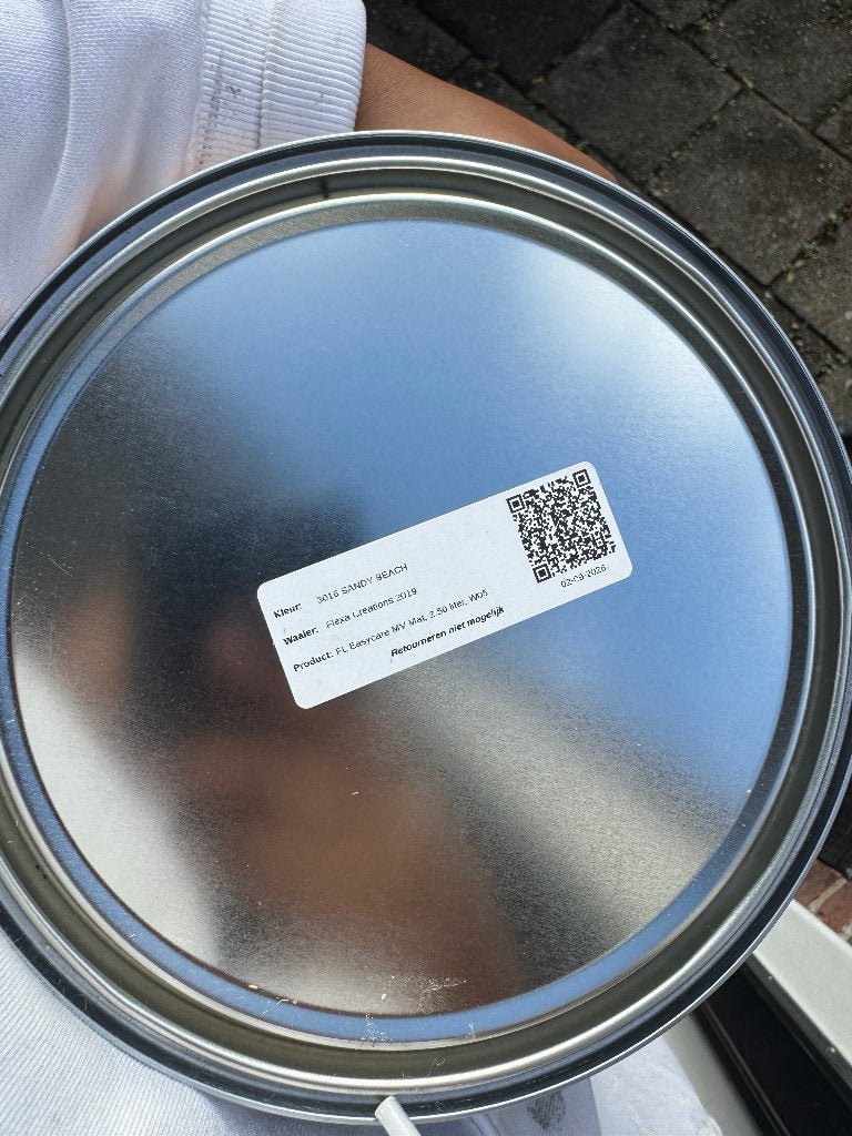 Flexa easycare - Sandy beach. NIEUW!, Beige, Nieuw, Ophalen of Verzenden, Verf