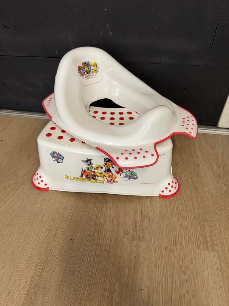 Paw Patrol WC verkleiner met krukje, Ophalen, Gebruikt
