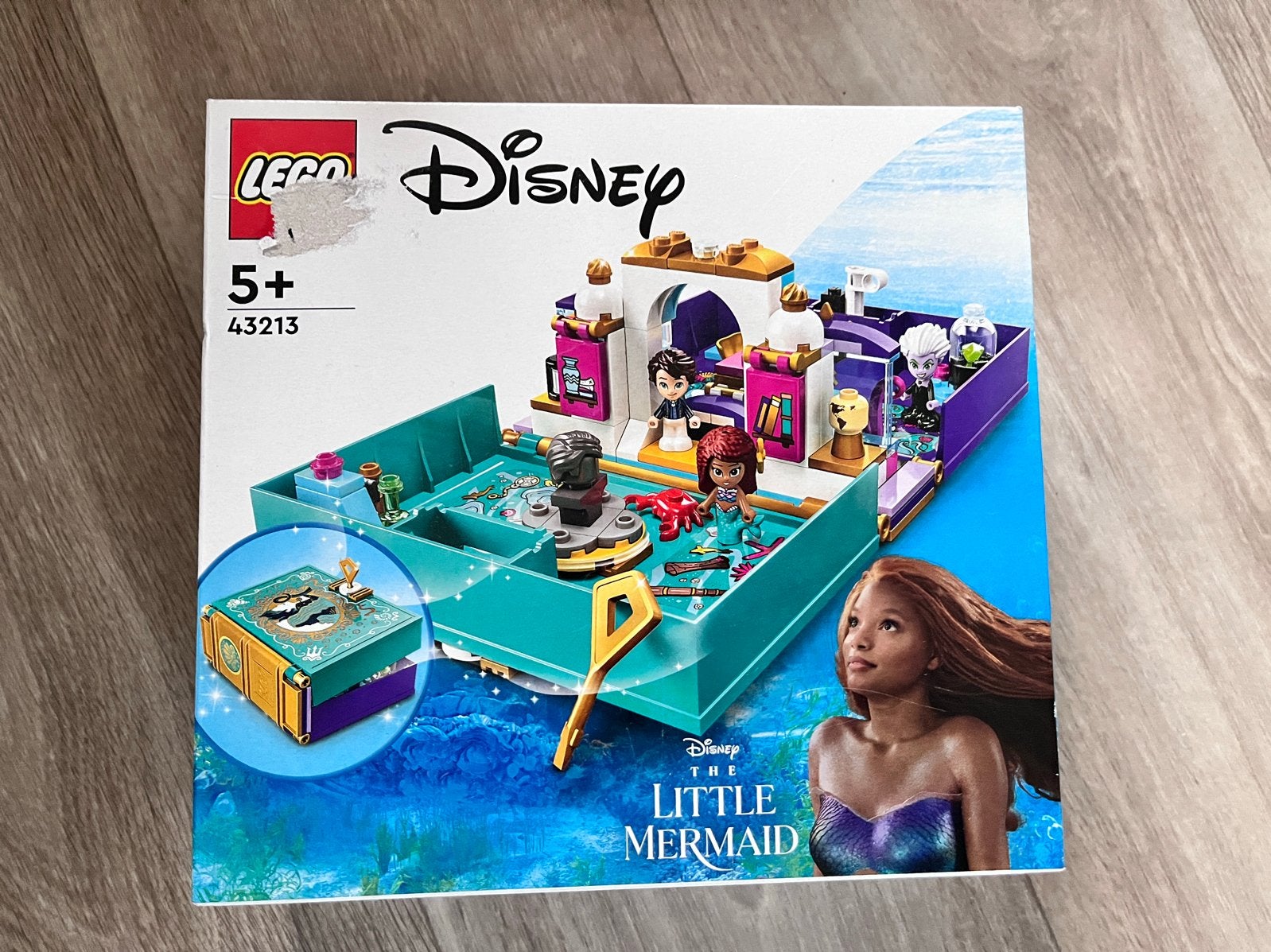 LEGO Disney De Kleine Zeemeermin Verhaalboek 43213, Ophalen of Verzenden, Zo goed als nieuw, Disney, Complete set
