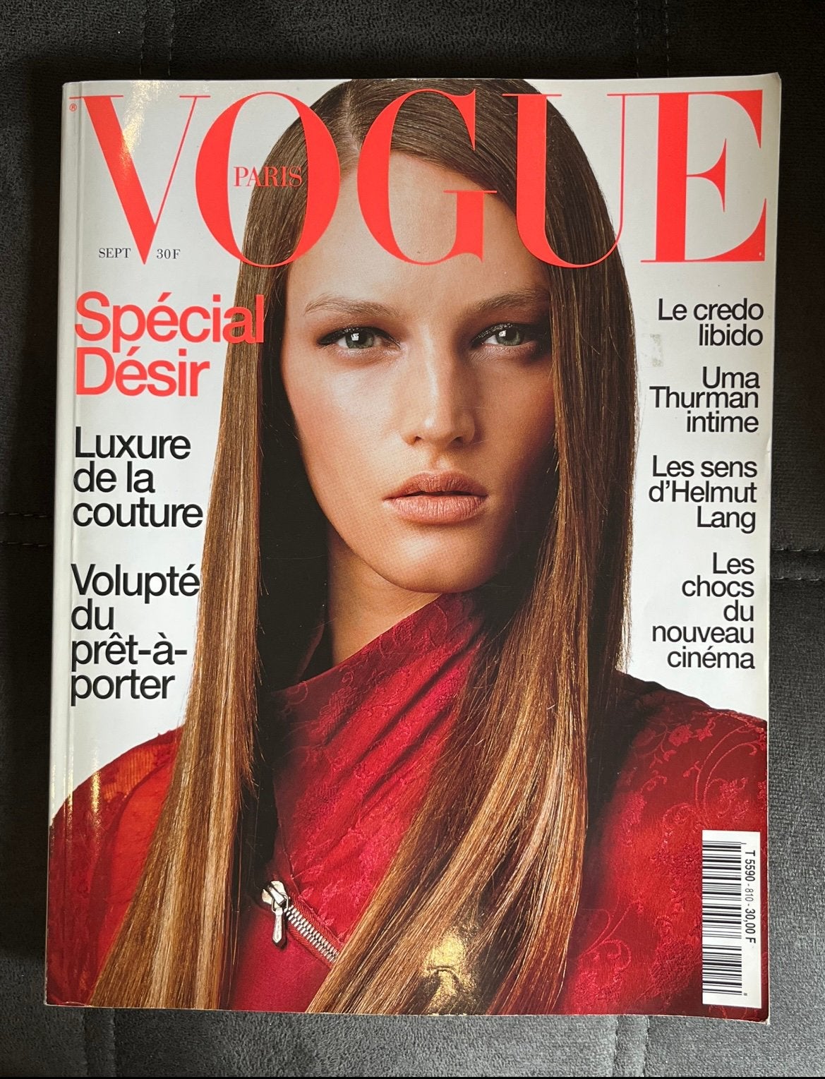 Vogue Paris September 2000 N810 Rare!, Ophalen of Verzenden, Gelezen, Damesbladen
