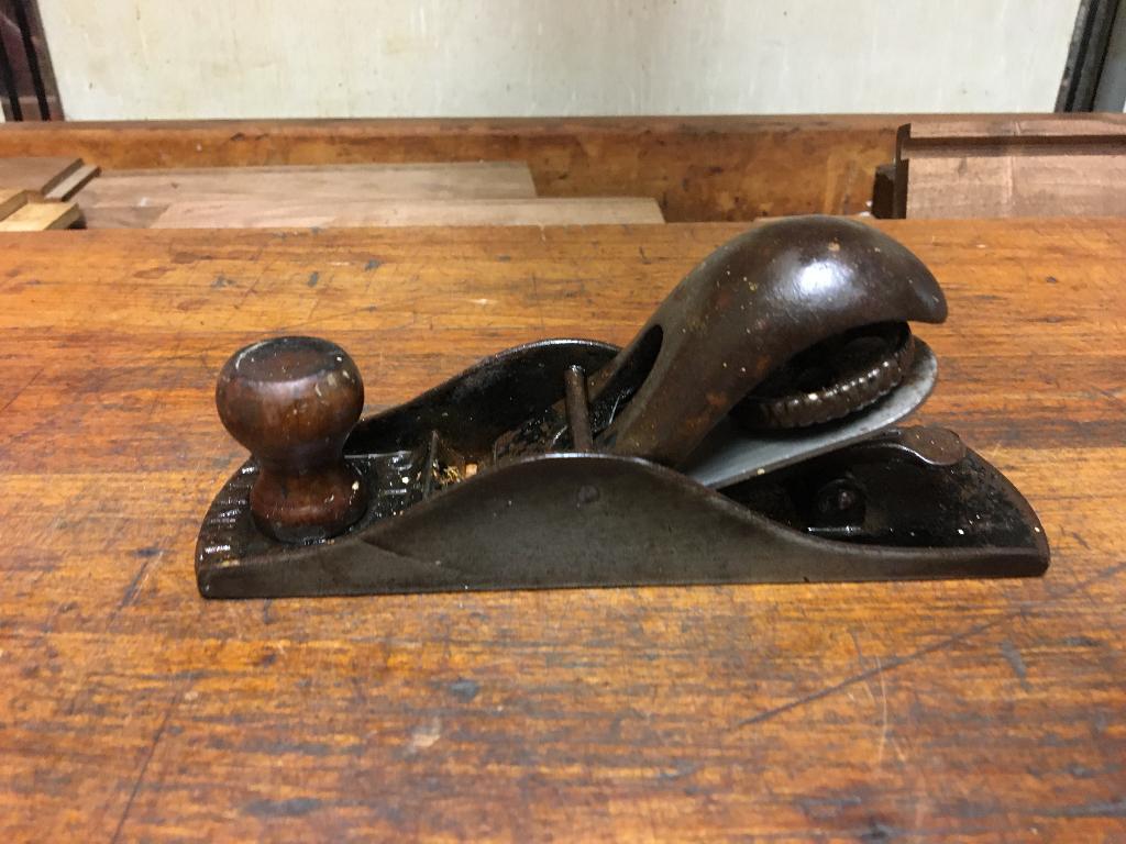 Stanley No.120(USA)+No.110 kleine blokschaaven, Antiek en Kunst, Antiek | Gereedschap en Instrumenten, Ophalen of Verzenden