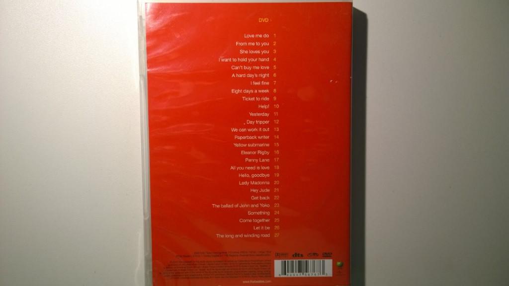 The Beatles - 1 (DVD), Alle leeftijden, Ophalen of Verzenden, Zo goed als nieuw, Muziek en Concerten