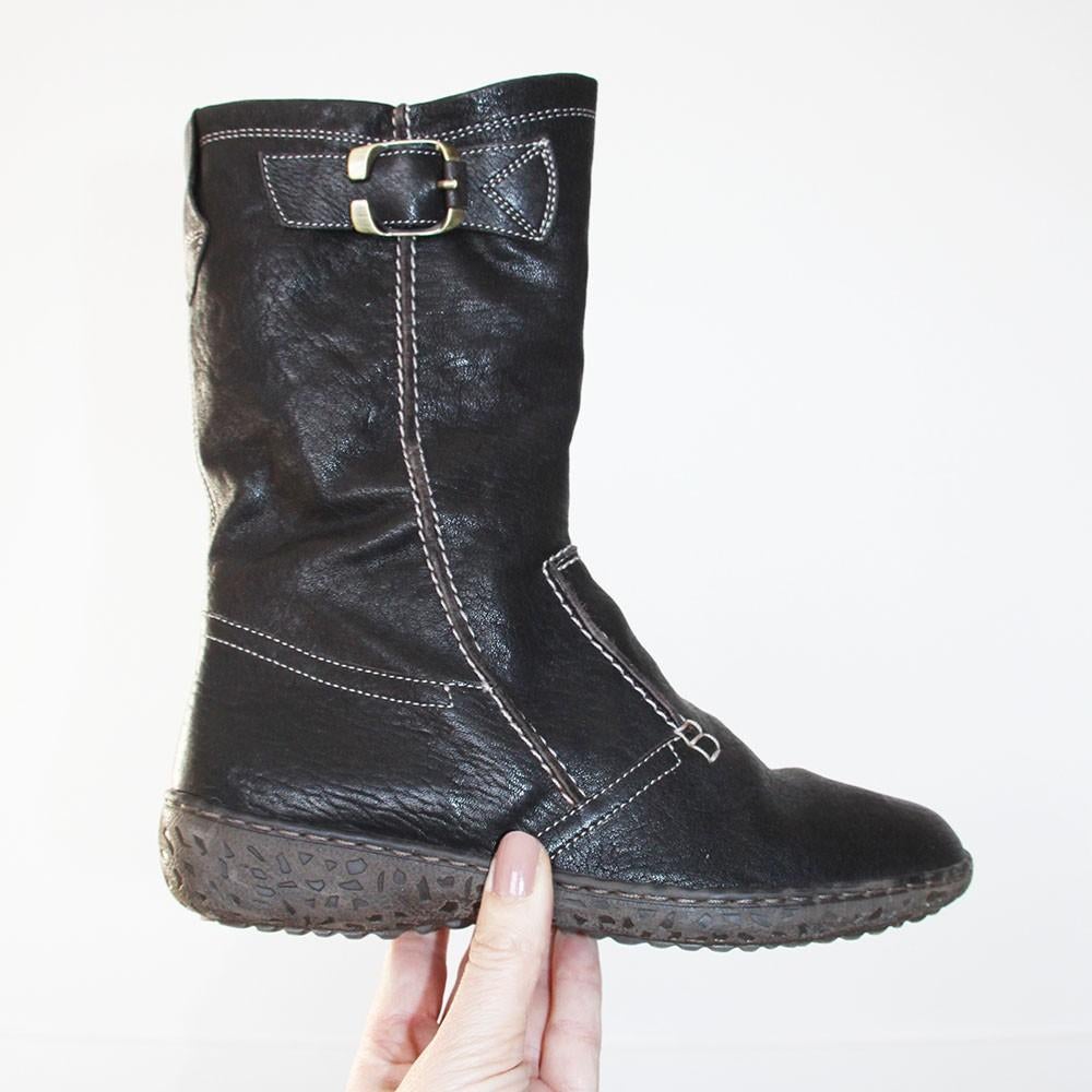 Schitterende Leren Luftpolster Laarsjes s15 (Maat5/38) €45,-, Kleding | Dames, Schoenen, Zo goed als nieuw, Lage of Enkellaarzen
