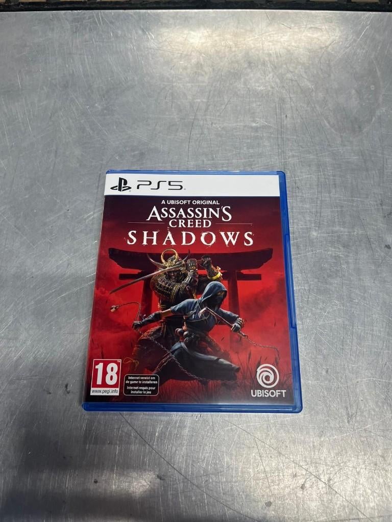 PlayStation 5 Assassin's Creed Shadows | ZGAN € 32,99, ., Ophalen of Verzenden, Zo goed als nieuw, .