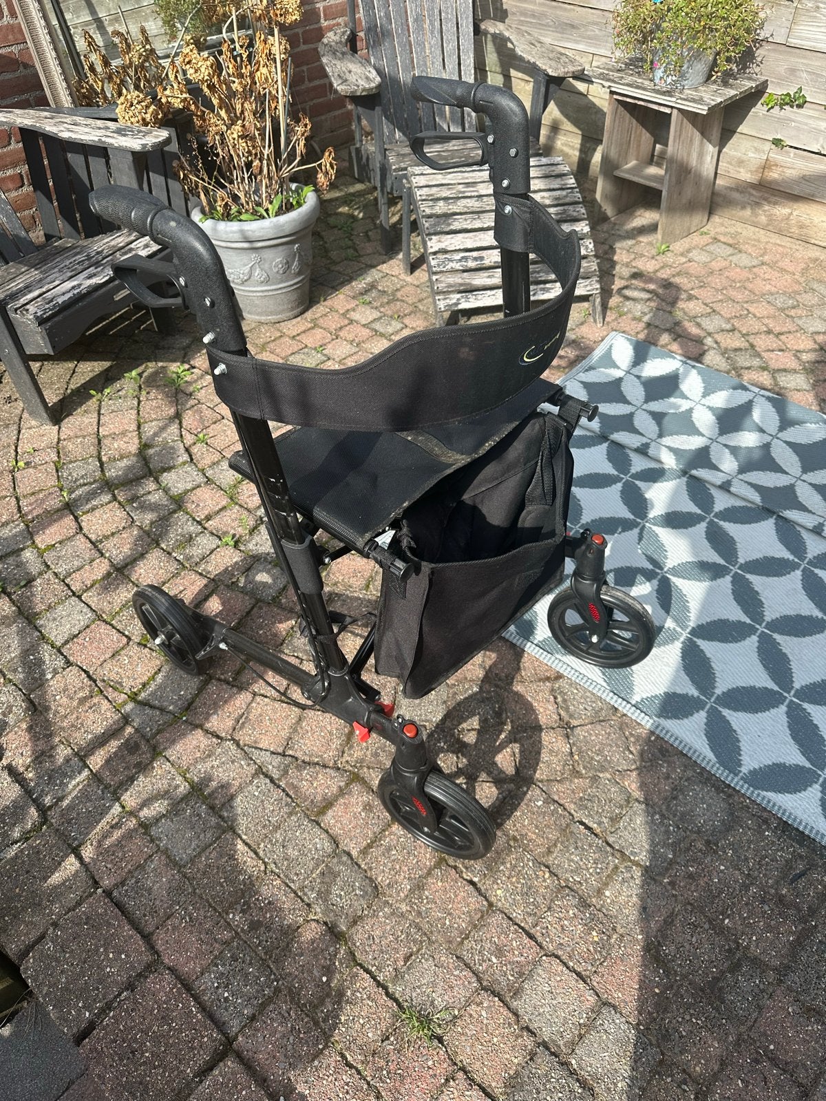 Opvouwbare rollator, Diversen, Rollators, Ophalen