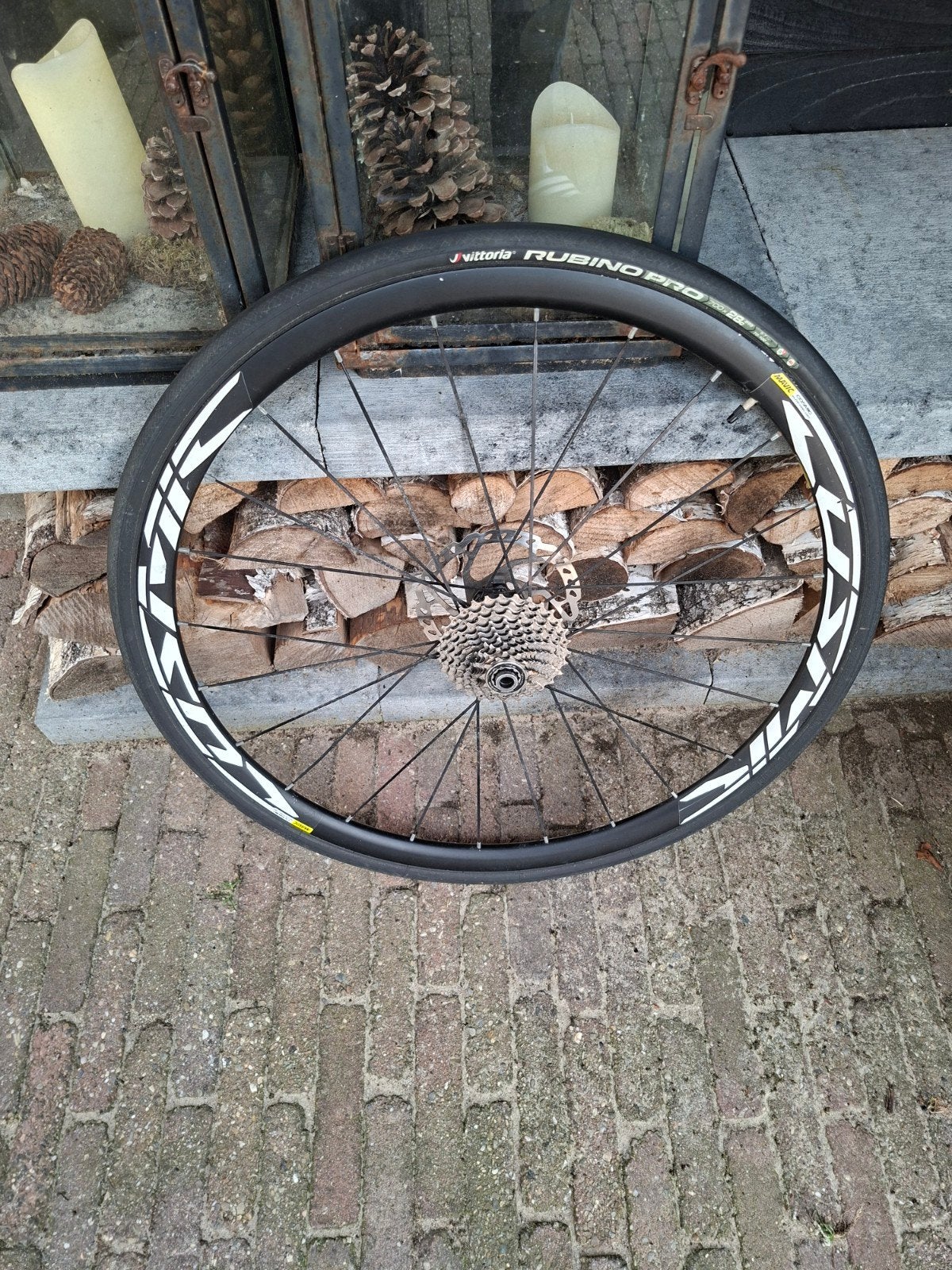 Wielset mavic, Ophalen, Gebruikt, Band, Aluminium