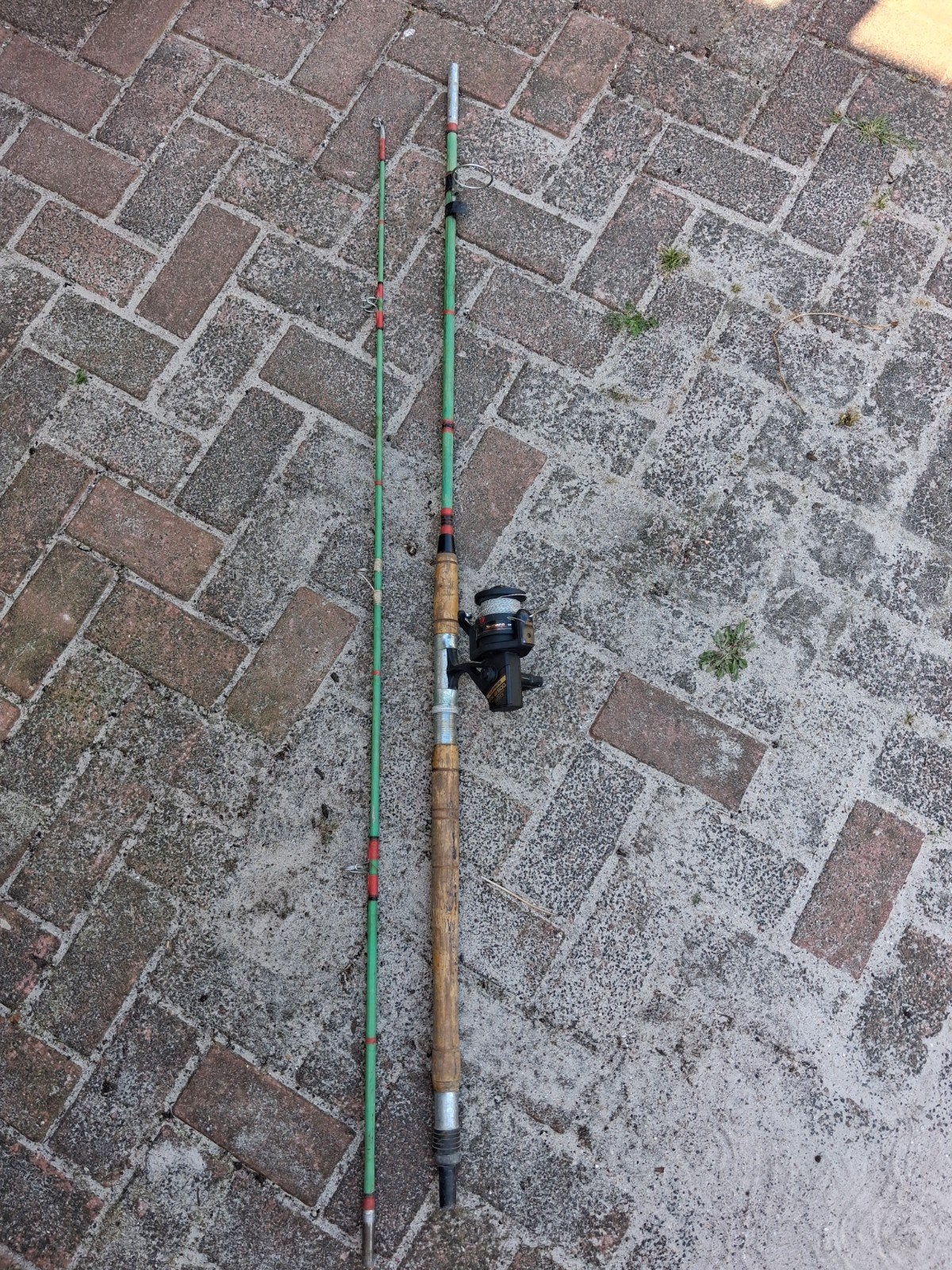 Shimano FX500 Werphengel met Molen - Gebruikt, Ophalen of Verzenden