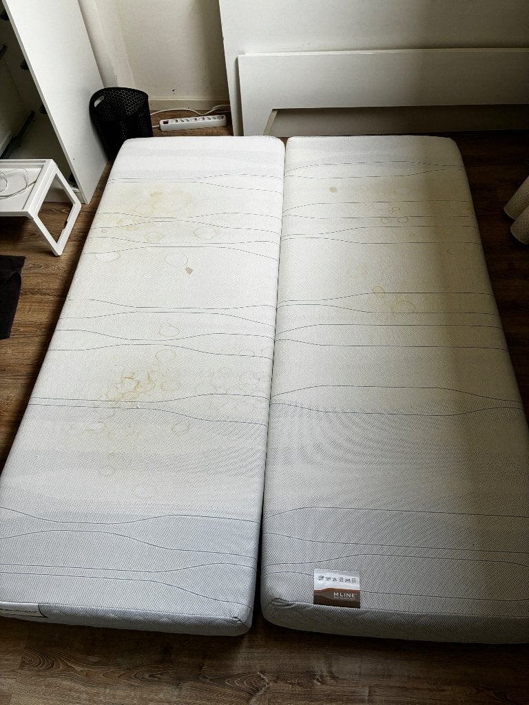 Twee matrassen, gratis op te halen, Ophalen, Gebruikt, 90 cm, Eenpersoons