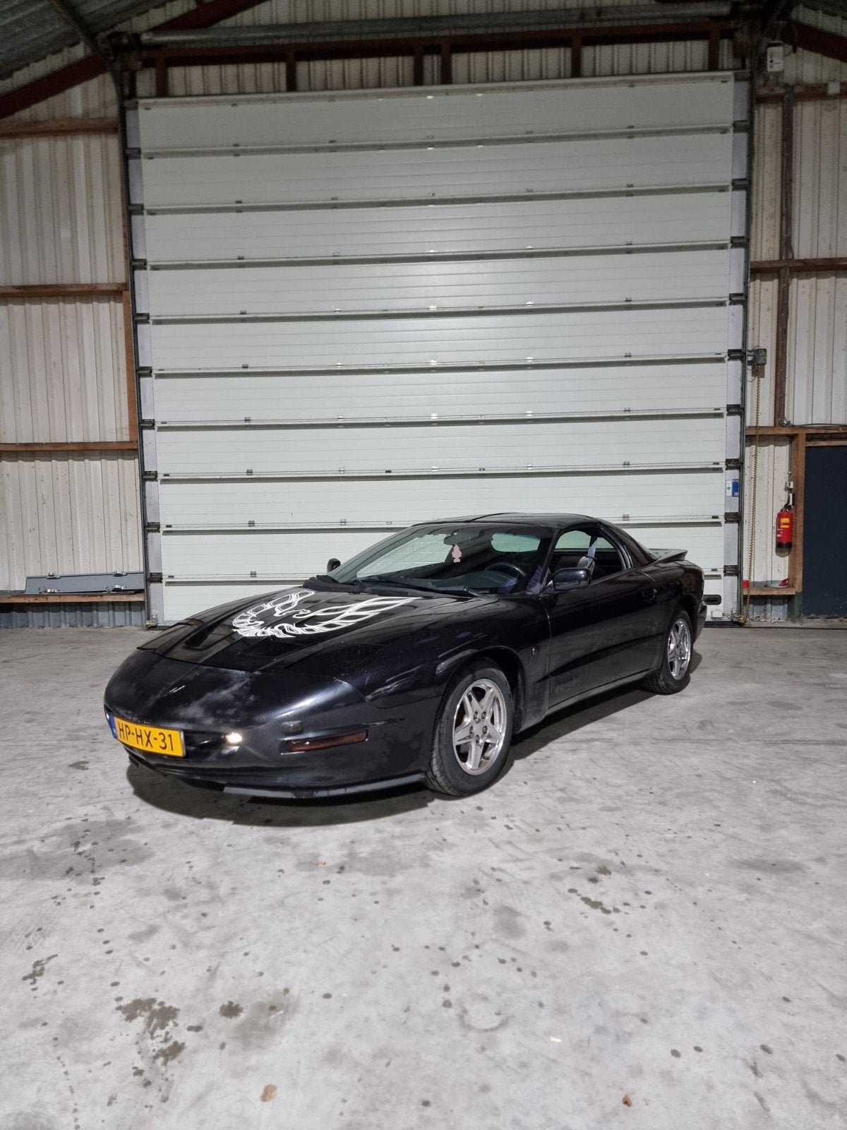 Pontiac Firebird 3.4 E2 1994 Zwart, Auto's, Pontiac, Zwart, Origineel Nederlands, Grijs, Particulier