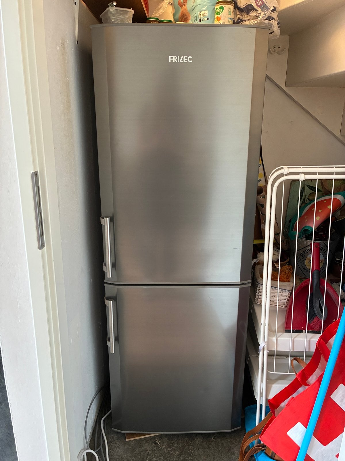 Frizec Koel-vriescombinatie 155x55x55 cm, Ophalen, Gebruikt, 200 liter of meer, Met aparte vriezer