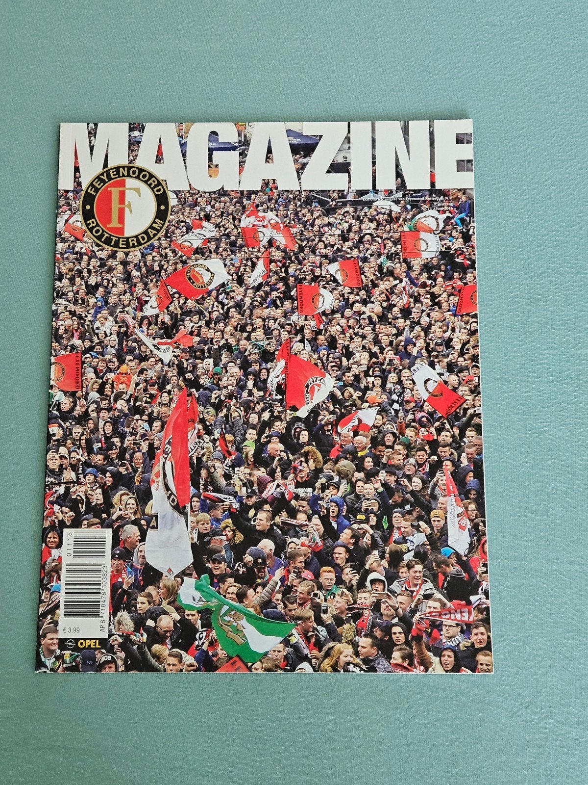 Feyenoord Magazine - Voetbal Magazine 2016 nr 11, Verzamelen, Ophalen of Verzenden, Zo goed als nieuw, Feyenoord
