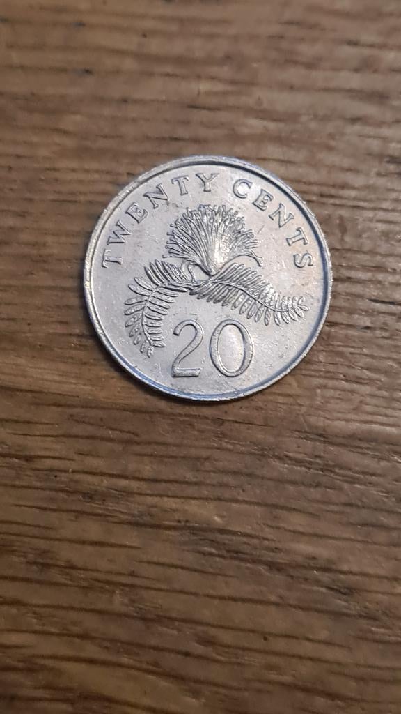 Singapore - 20 Cents 1986, Verzenden, Zuidoost-Azië, Losse munt