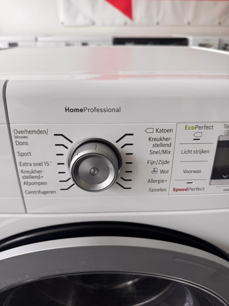 BOSCH 1600 HOME PROFESSIONAL A+++ 9 KG met 2 jaar garantie, 1200 tot 1600 toeren, N, N, 8 tot 10 kg