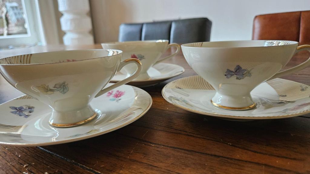 Vintage kop en schotels Winterling, Marktleuthen Bavaria., Ophalen of Verzenden