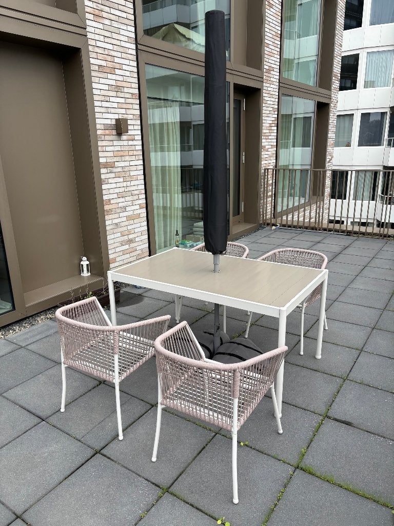 IKEA SEGERÖN, JOGGESÖ / IGGÖN, Ophalen, Zo goed als nieuw, 4 zitplaatsen, Tuinset