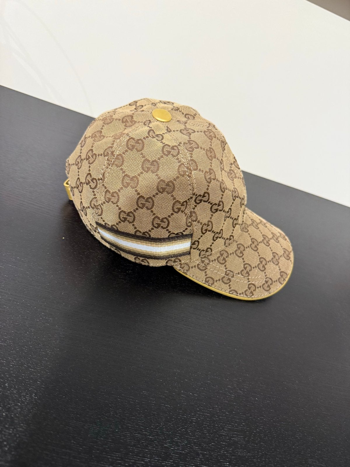 Gucci GG Canvas Baseballpet, Ophalen of Verzenden, Zo goed als nieuw, Pet