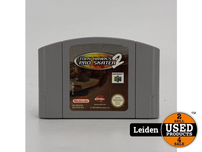 Tony Hawk's Pro Skater 2 - N64, Nintendo, Zo goed als nieuw, Support@nintendo.com, 11-1 Hokotate-cho, Kamitoba, Minami-ku
Kyoto 601-8501
Japan