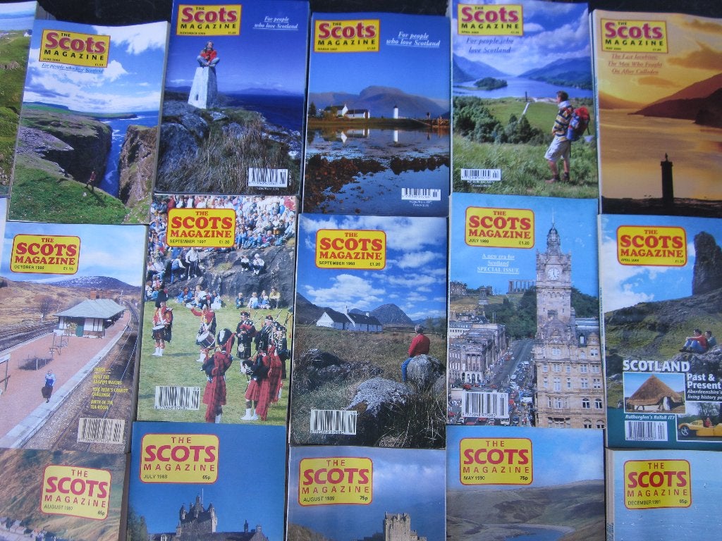Scots Magazine / 32 jaargangen, Ophalen, Gelezen, Overige typen