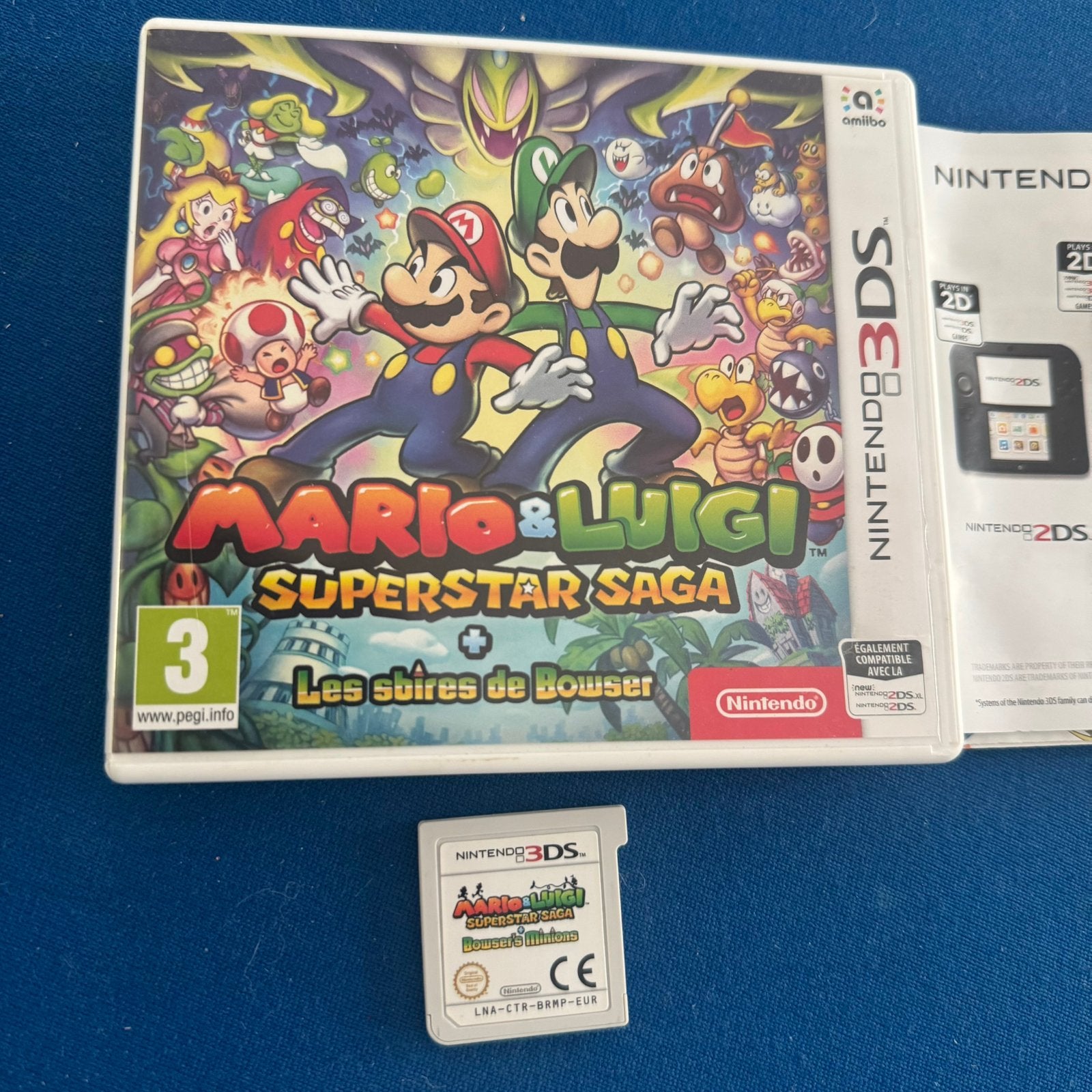 Mario&Luigi SuperStar Saga 3DS Compleet Vaste Prijs, Spelcomputers en Games, Avontuur en Actie, 1 speler, Ophalen of Verzenden