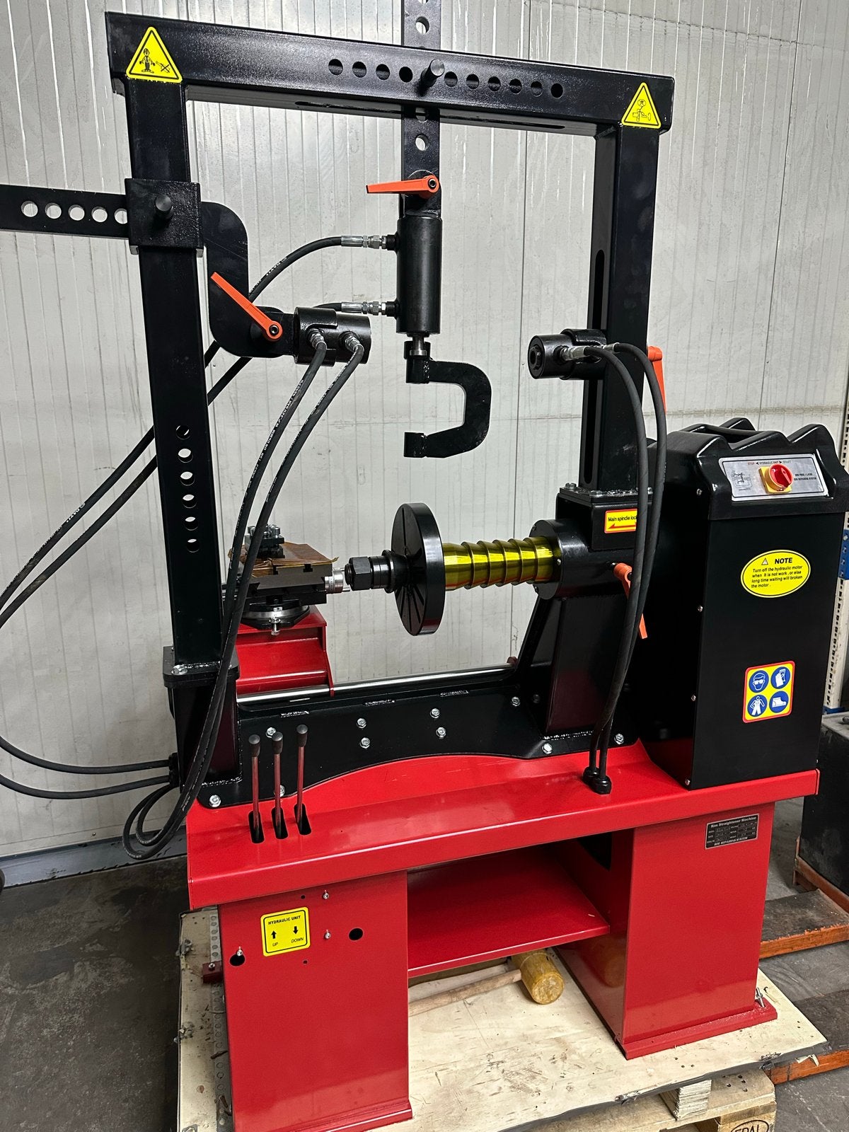 Pro Velgen Richtmachine met 3 pompen en afdraaibank, Ophalen, Nieuw