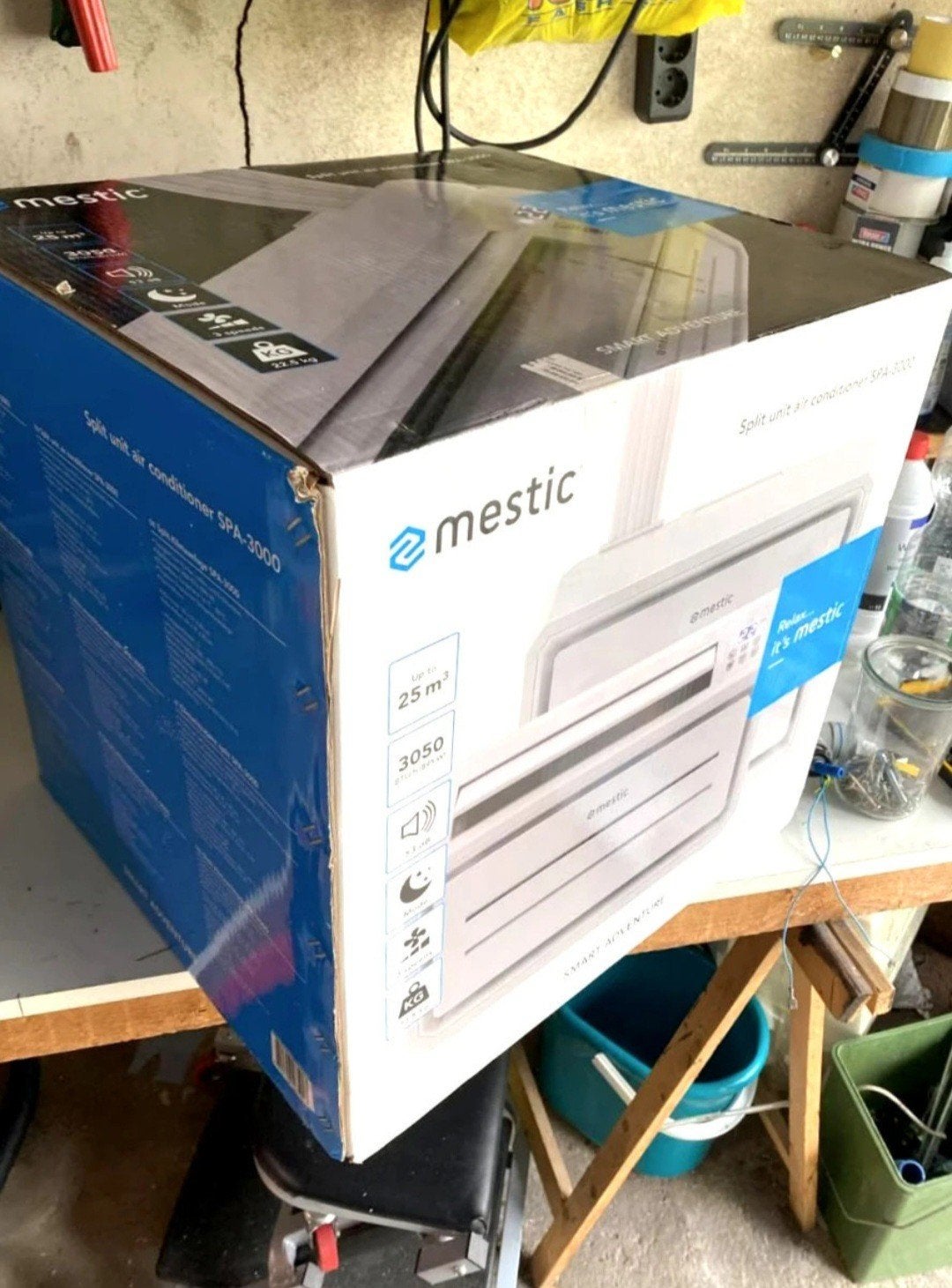Mestic Split unit airconditioner SPA-3000 voor camper/carava, Verzenden