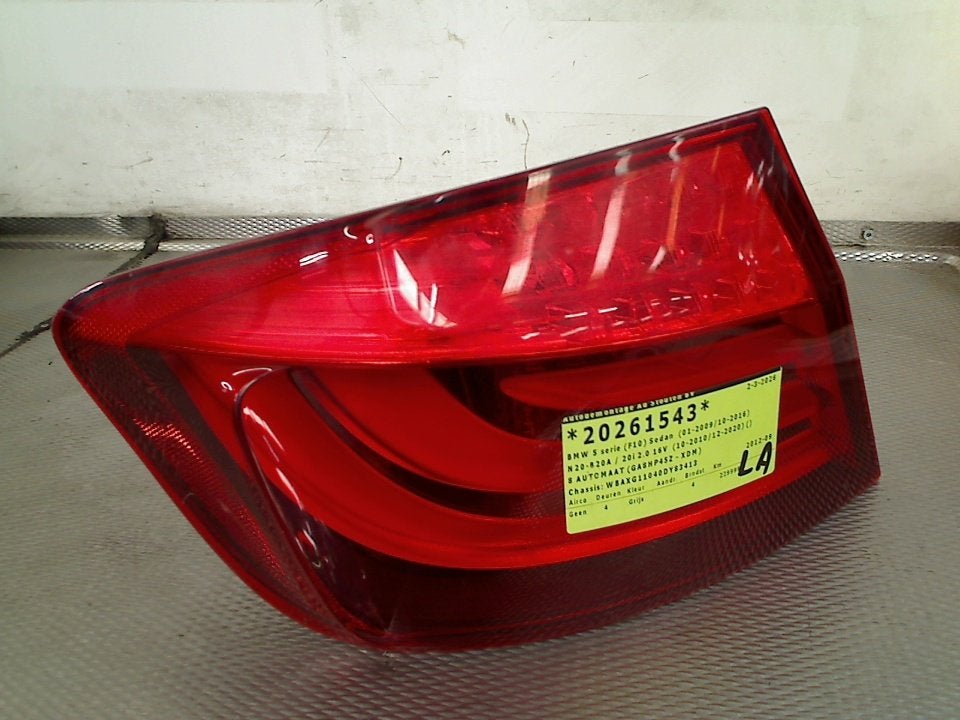 Achterlicht Links BMW 5 serie (F10) 2012 17346201, Gebruikt, Petuelring 130, München 80809, , Duitsland, BMW, Bayerische Motoren Werke AG