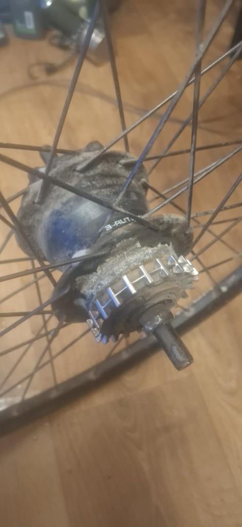 achterwiel voor snaaraandrijving en 8 versnellingen 28 inch, Fietsen en Brommers, Ophalen, Wiel, Overige merken, Overige materialen