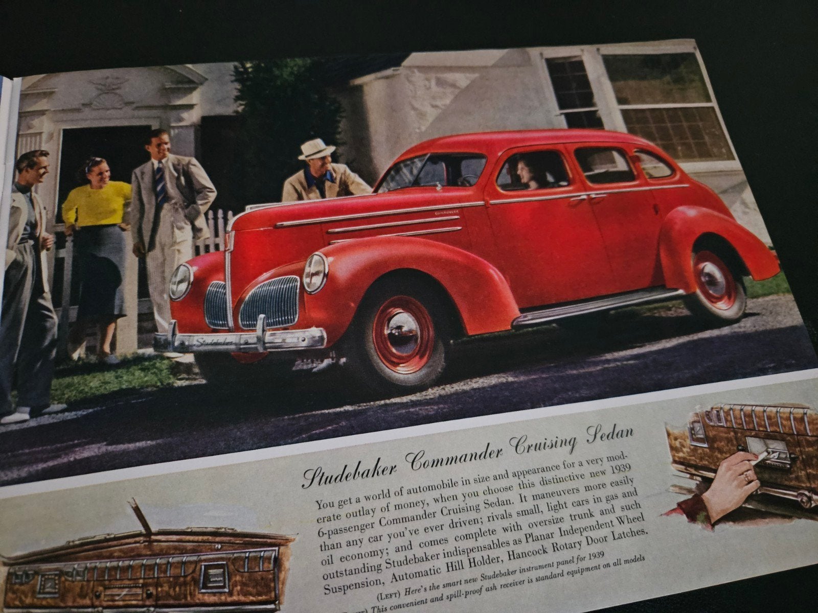 Brochure Studebaker 1939 USA, Ophalen of Verzenden, Zo goed als nieuw, Overige merken