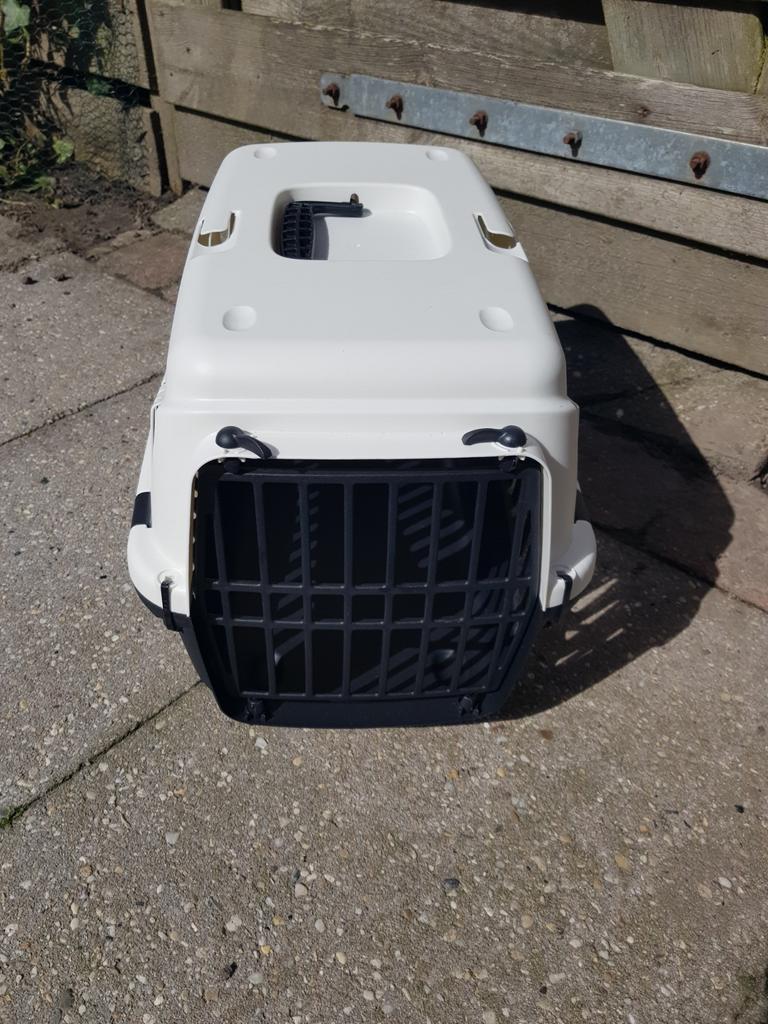 Reismand, gesloten kattenbak en open kattenbak., Dieren en Toebehoren, Ophalen of Verzenden, Zo goed als nieuw