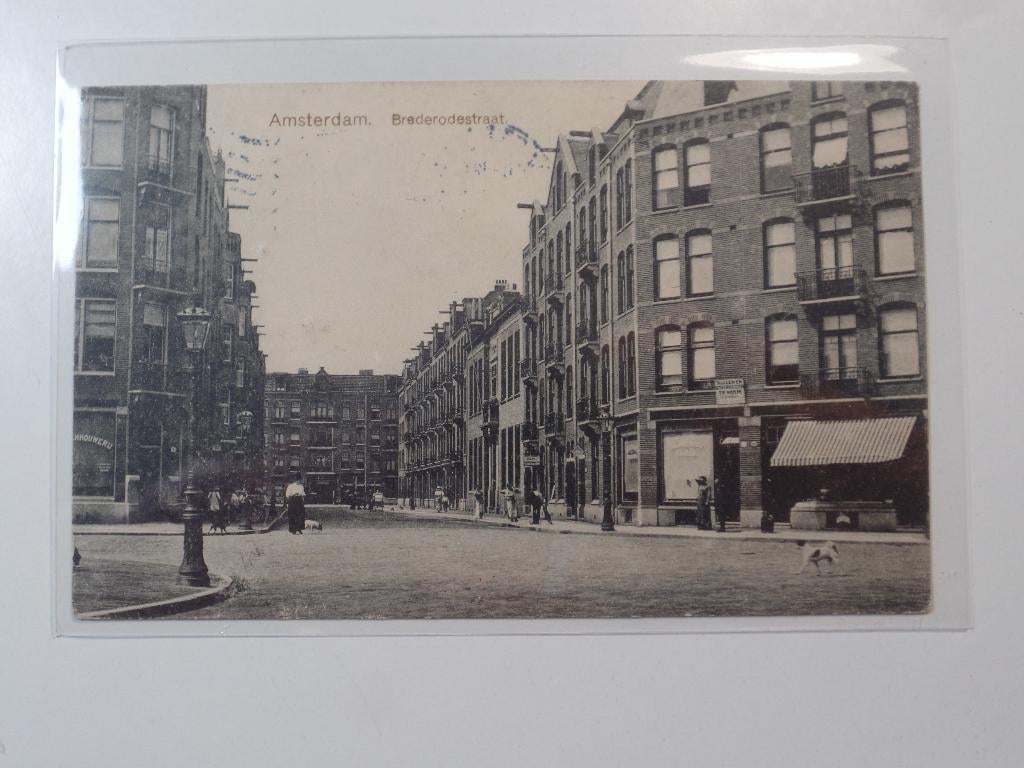 Amsterdam 374 uit Knoop, Verzamelen, Ansichtkaarten | Nederland, Ophalen of Verzenden, Voor 1920, Gelopen, Noord-Holland