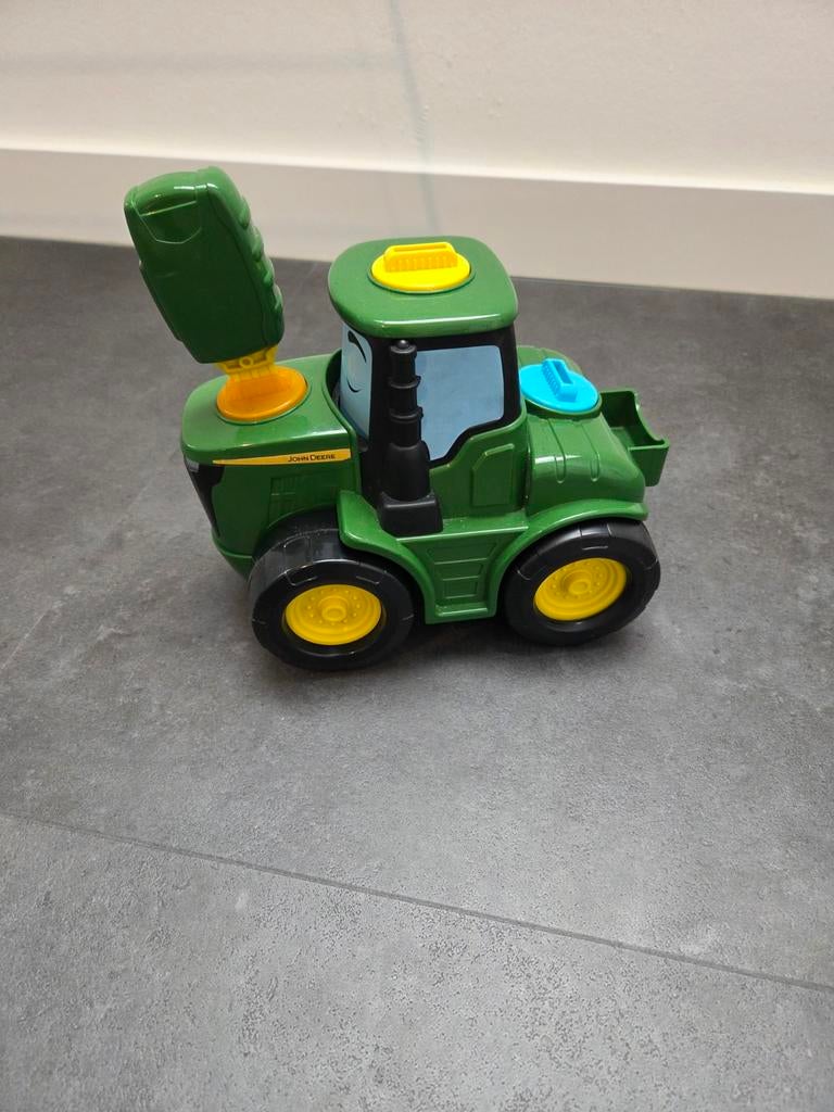 John Deere speelgoed tractor, Ophalen of Verzenden, Gebruikt