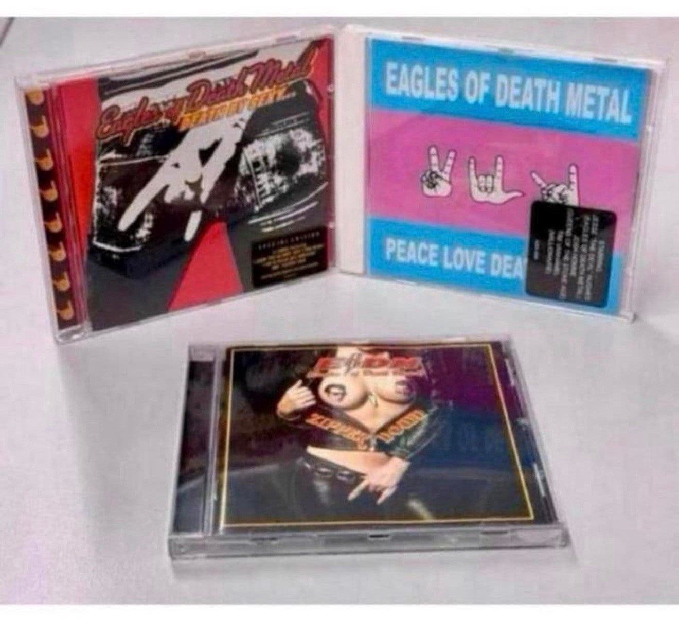 3X Speciale CD cds Eagles Of Death Metal - Rock hardrock, Cd's en Dvd's, Ophalen of Verzenden, Zo goed als nieuw
