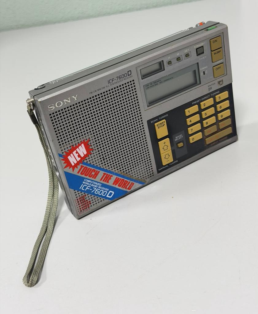 Sony ICF-7600D Wereldontvanger Radio Vintage Jaren 1980, Ophalen of Verzenden, H, H, H