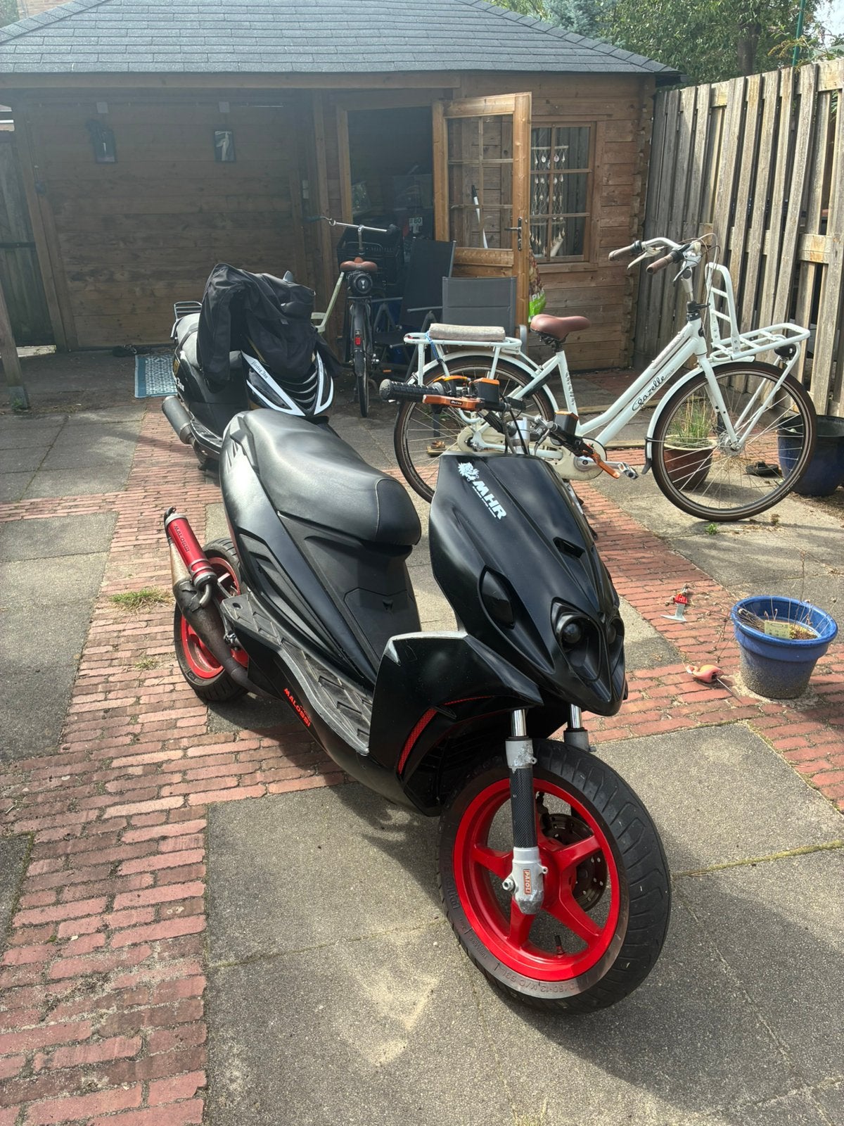Malaguti phantom f12 LC 70cc, Fietsen en Brommers, Ophalen, Gebruikt, Overige typen, Overige merken
