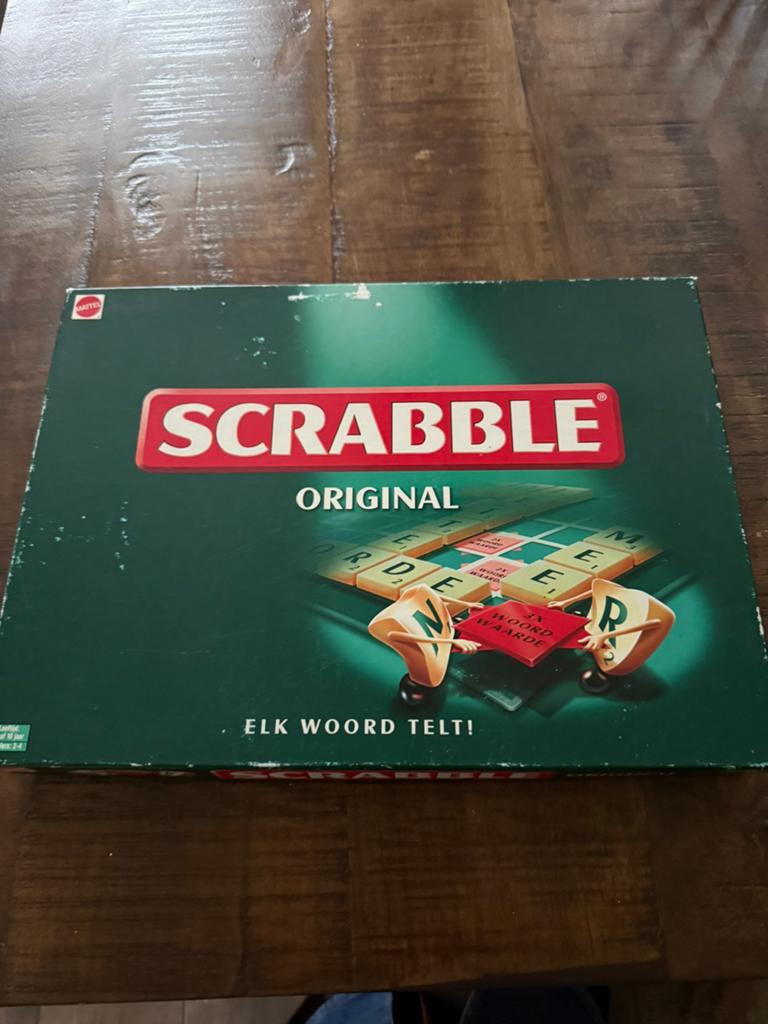 Scrabble, Ophalen of Verzenden, Zo goed als nieuw