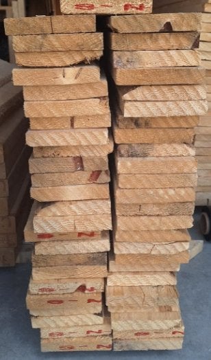 Vuren planken - 480x12,5x2,5cm) - nieuw, Ophalen, Minder dan 25 mm, Nieuw, Plank