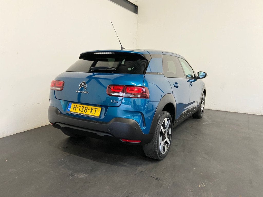 Citroën C4 Cactus 1.2 PureTech Business Plus (bj 2020), Voorwielaandrijving, Euro 6, Blauw, 49 €/maand