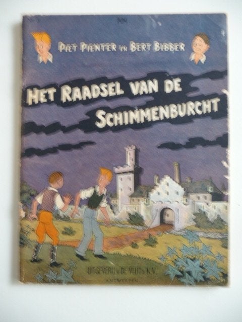 stripboek PIET PIENTER en BERT BIBBER -HET RAADSEL VAN ...., Boeken, Eén stripboek, Ophalen of Verzenden, Gelezen