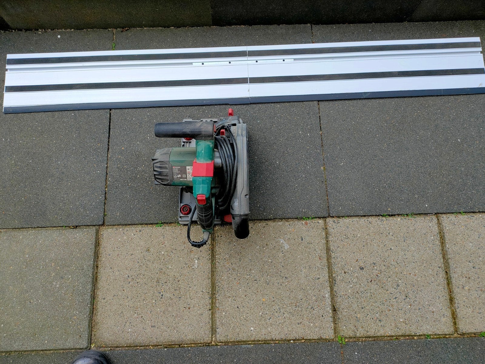 inval zaag, Doe-het-zelf en Verbouw, Ophalen of Verzenden, 1200 watt of meer, Parkside, 70 mm of meer