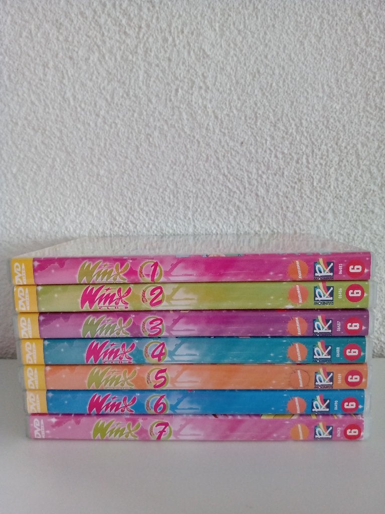 Complete Serie van Seizoen 1 van WINX CLUB, Europees, Gebruikt, Tekenfilm, Vanaf 6 jaar