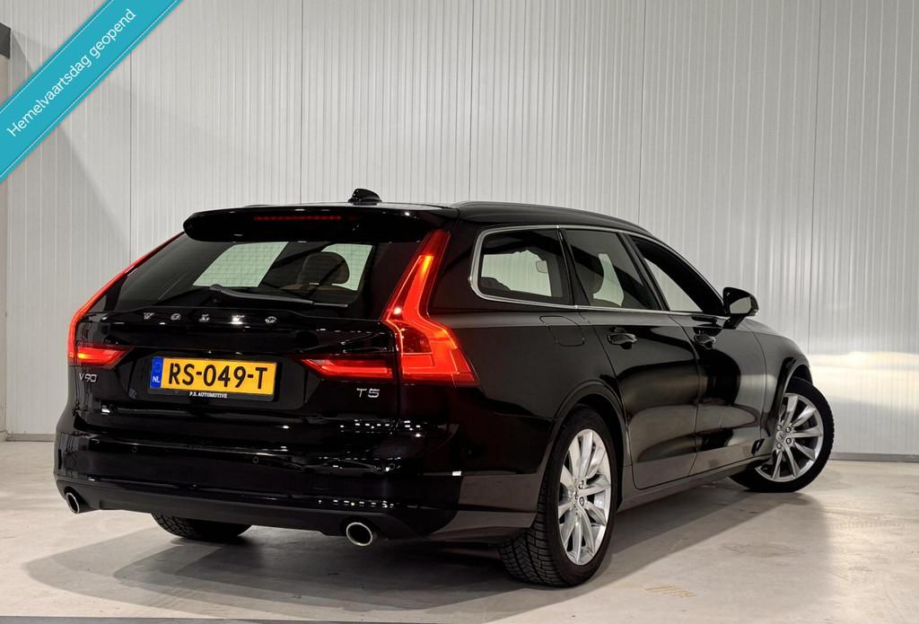 Volvo V90 2.0 T5 90th Anniversary Edition|KEYLESS|CAMERA, Automaat, Euro 6, 4 cilinders, Zwart