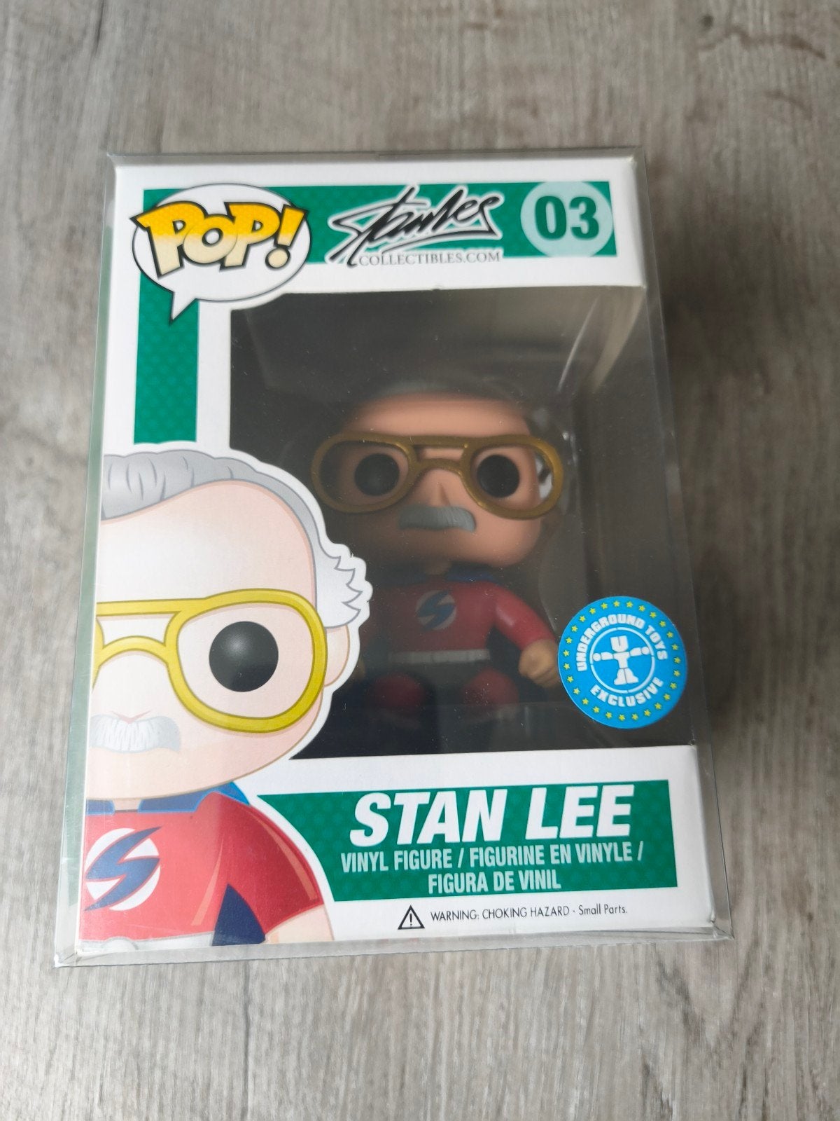Funko pop - Stan Lee nr 03, Ophalen