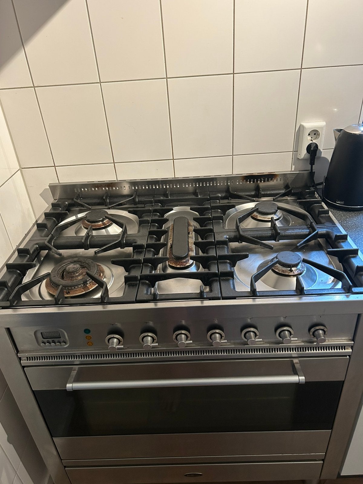 GRATIS AFHALEN Boretti gasfornuis 90 cm, Ophalen, Hete lucht, 60 cm of meer, Gas