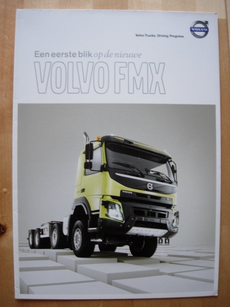 Volvo FMX Brochure 2013 - FM X, Volvo, Zo goed als nieuw, Volvo, Ophalen of Verzenden