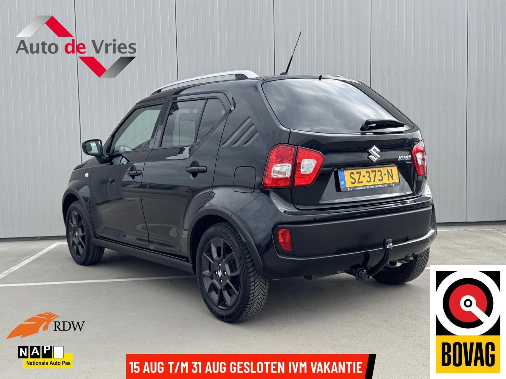 Suzuki Ignis 1.2 Business Edition|Navi|Trekhaak|NL-Auto, Auto's, Suzuki, Voorwielaandrijving, Stof, Gebruikt, 4 cilinders