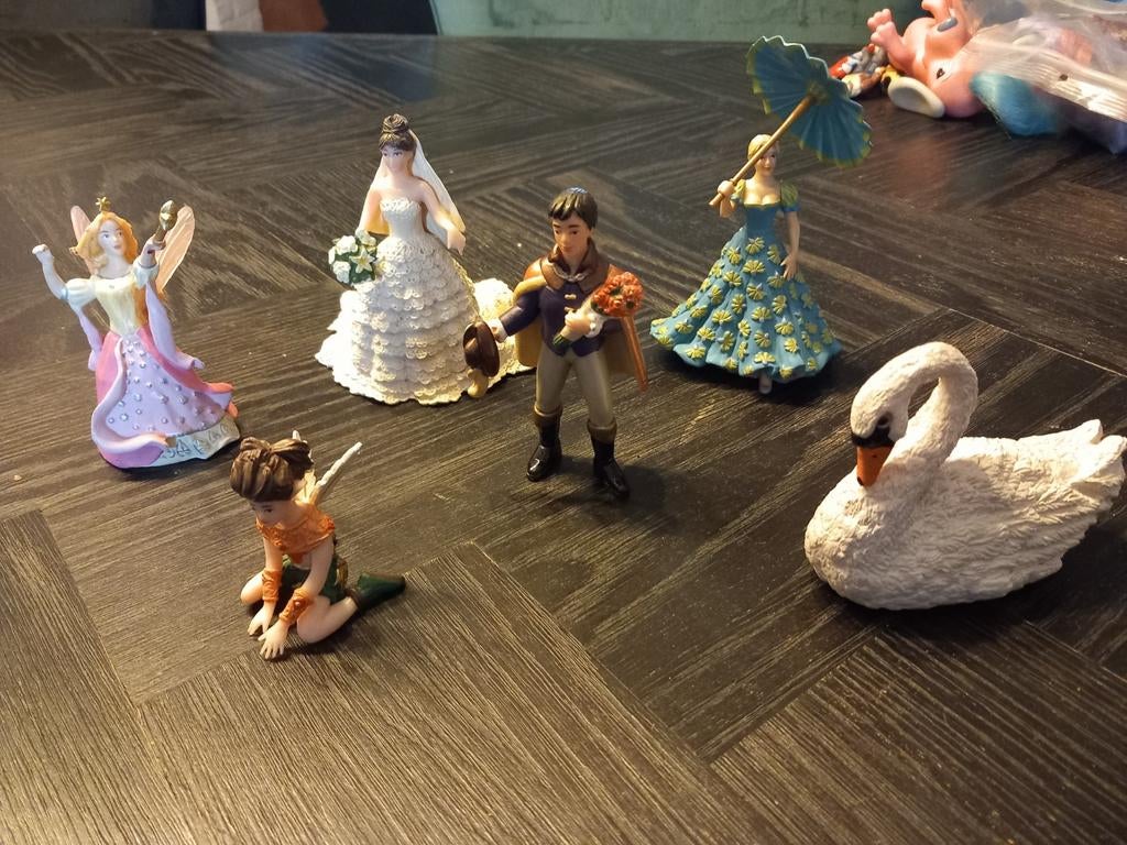 Papo figuren: Sprookjesfiguren en zwaan, Verzamelen, Poppetjes en Figuurtjes, Ophalen of Verzenden, Contact@papo-france.com, Papo SAS, 10 Rue des Petits Champs, 75002 Paris, France