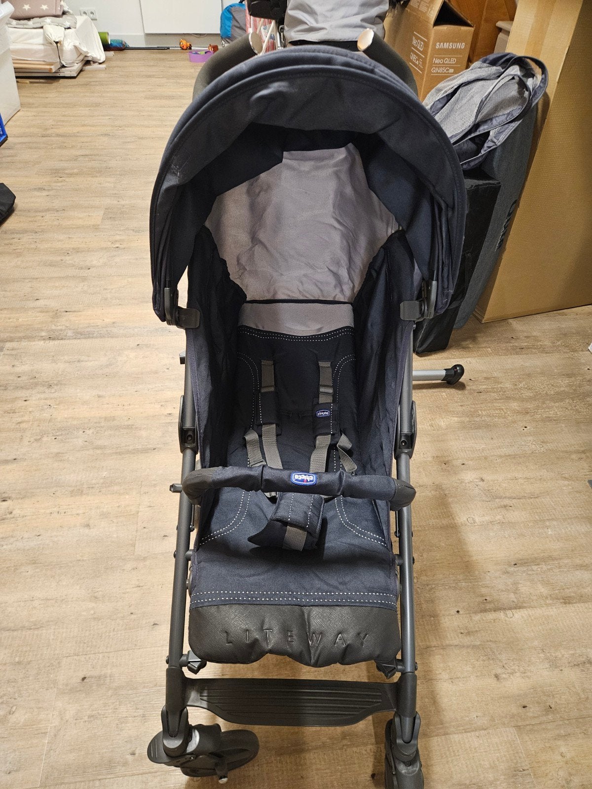 Chicco Lite Way buggy - Compact en comfortabel, Ophalen of Verzenden, Gebruikt, Overige merken, Verstelbare rugleuning