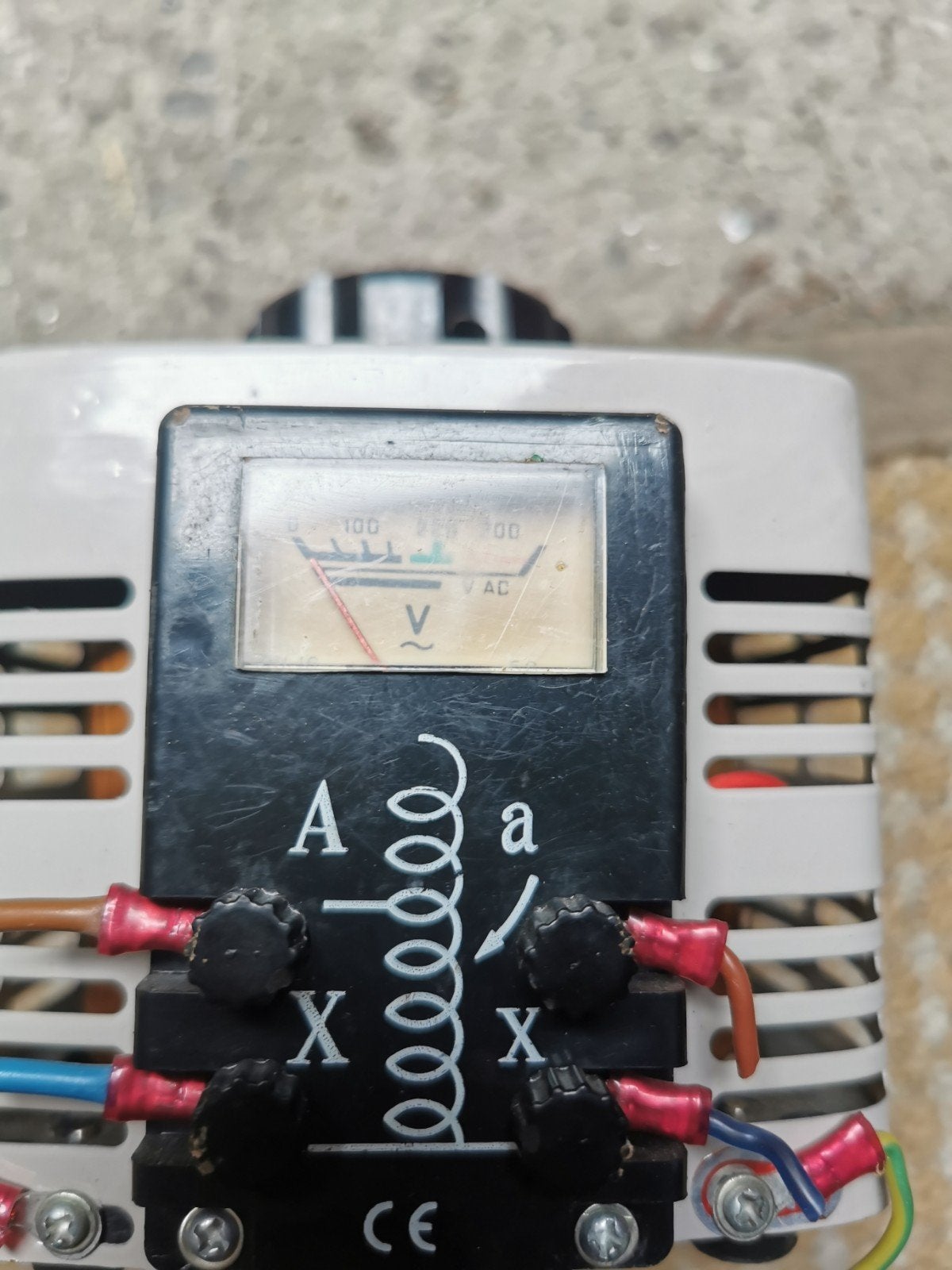 Variac Variabele AC Voeding 0-250V, Ophalen, Gebruikt